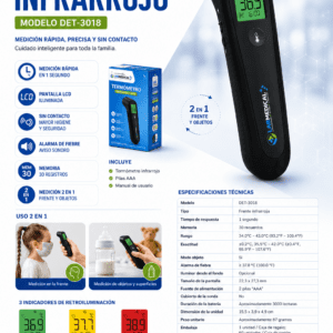 TERMOMETRO DET-3018