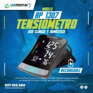 TENSIOMETRO DBP-1307 RECARGABLE