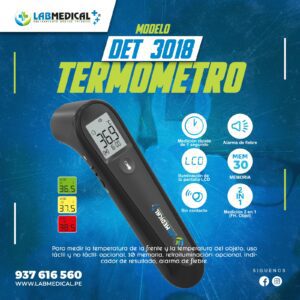TERMOMETRO DET-3018