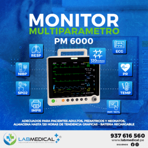 MONITOR DE PICIENTE PM6000