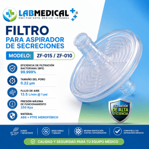 FILTRO ZF-010 PARA ASPIRADOR DE FLEMA