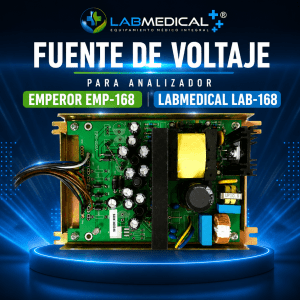 FUENTE DE VOLTAJE PARA ANALIZADOR EMP168 Y LAB168