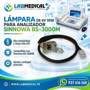 LAMPARA PARA ANALIZADOR SINNOWA BS3000M